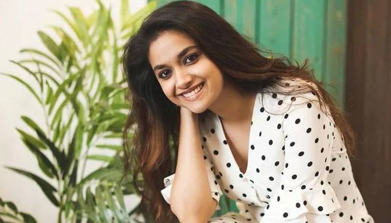 Keerthy Suresh Struggles To Avoid Pizza