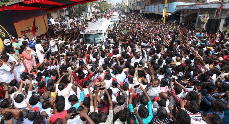 MK Stalin Election campaign at Kanniyakumari