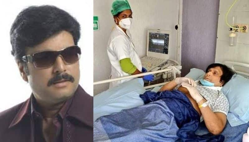 senior actor karthik hospitalised  arj