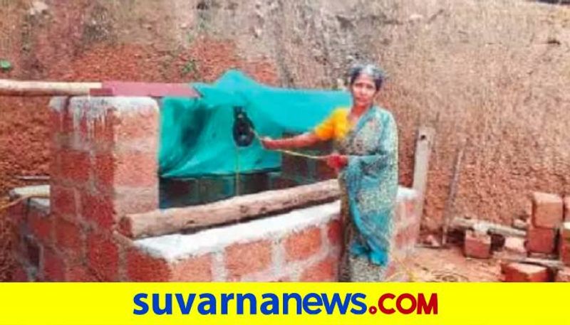 Gouri Naik Drilled Another Well in Sirasi in Uttara Kannada grg