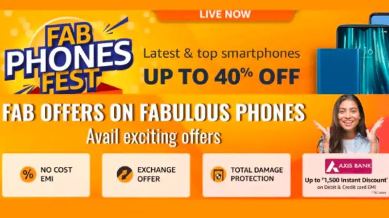 Amazon Fab Phones Festival 2021 Sale: Avail 40% discount on Xiaomi, Samsung, Apple, Oppo, Honor and Vivo smartphones