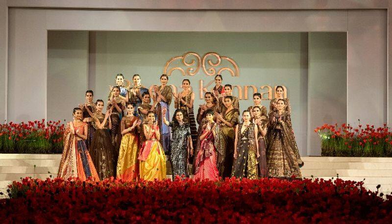 beena kannan launches India's 1st luxury silk couture in kochi