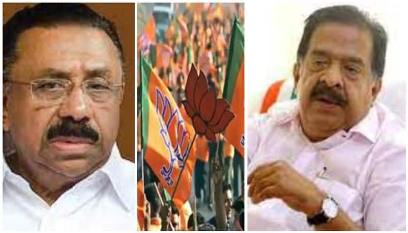 thalassery bjp votes rift in congress