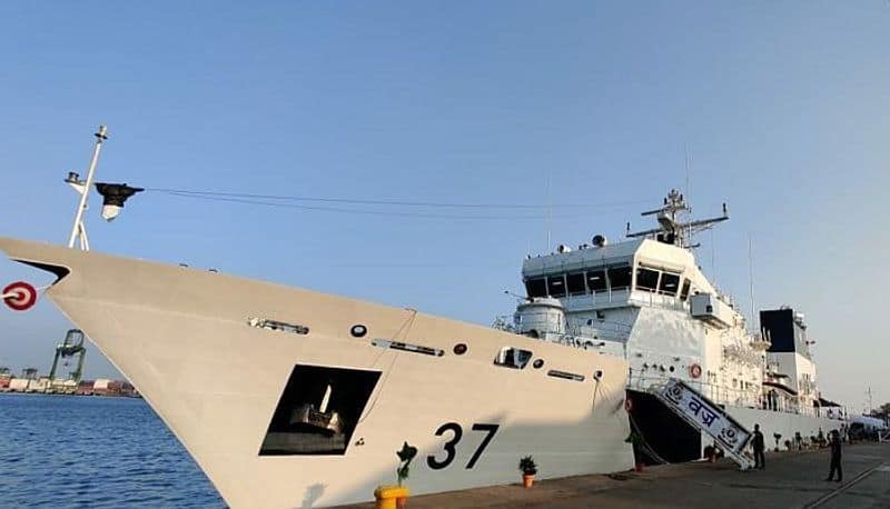 Sixth Offshore Patrol Vessel Vajra joins Indian Coast Guard-VPN