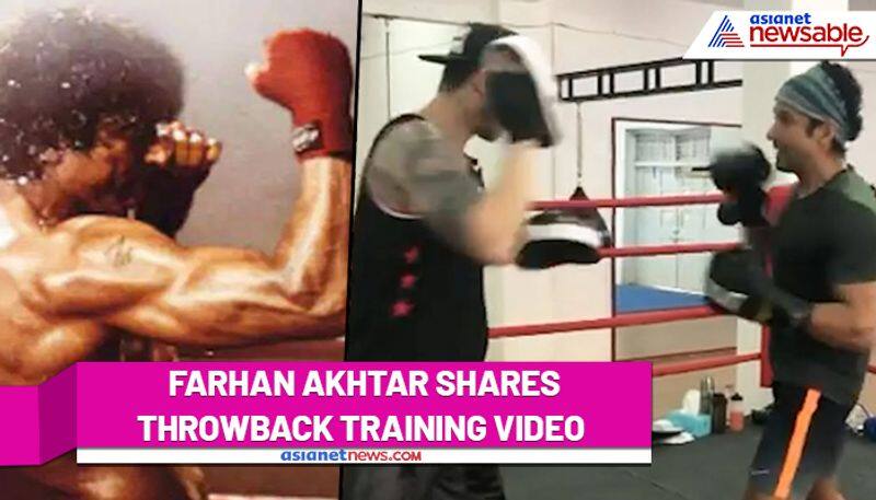 Toofaan Farhan Akhtar shared powerful throwback video when he began training for the film RCB