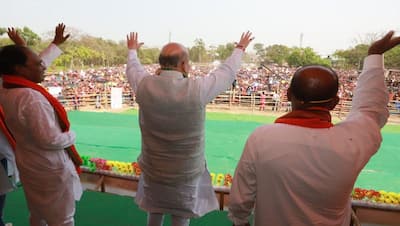 PHOTOS: बंगाल में अमित शाह की रैलियों में उमड़ी भीड़ देखकर भाजपाई बोले-ये परिवर्तन की लहर है