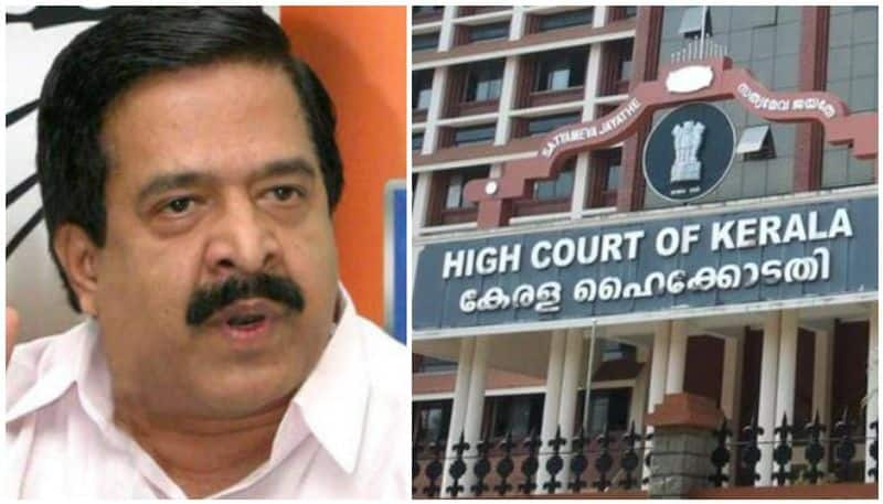 ramesh chennithala in high court on vote rigging