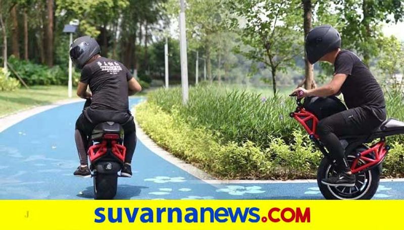 China Alibaba launches revolutionary one wheeled electric bike ckm