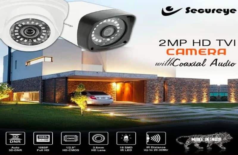 SecureI launches CCTV camera with coaxial audio check its features and price here