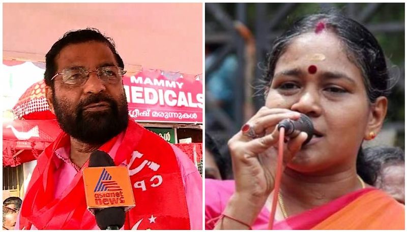 kadakampally surendran against shobha surendran over bjp cpm conflict