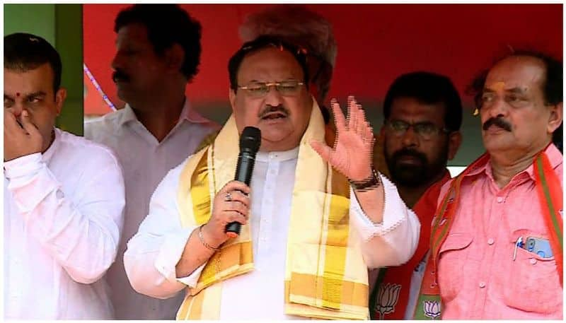 jp nadda against udf ldf governments kerala