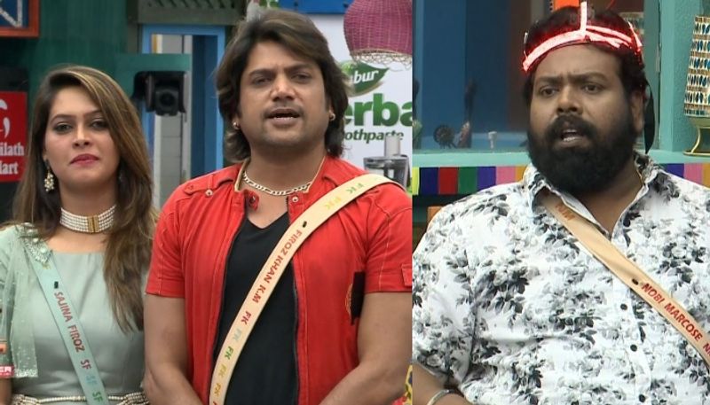 firoz khan questions nobi marcose in bigg boss 3