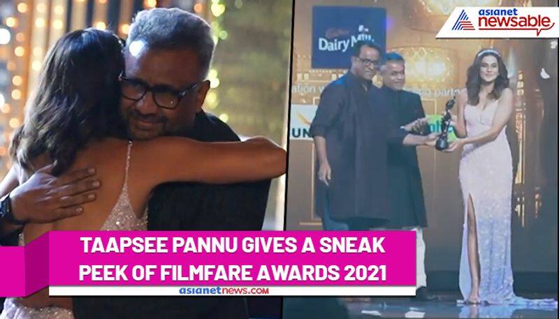 Taapsee Pannu wins Best Actress for Thappad, shares a beautiful glimpse from award ceremony; Watch - gps