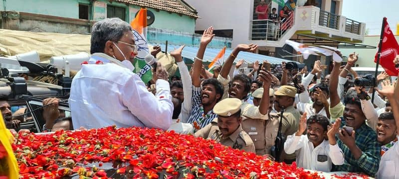 Siddaramaiah Visits Mysuru, No Future CM Sloganeering rbj