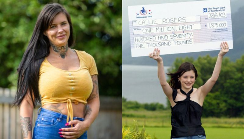 englands youngest jackpot winner now lives with government support,shocking life story of Callie Rogers