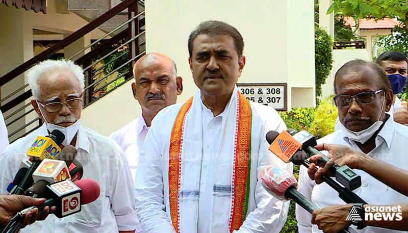 tp peethamabran and Praful Patel claim will return to power in kerala