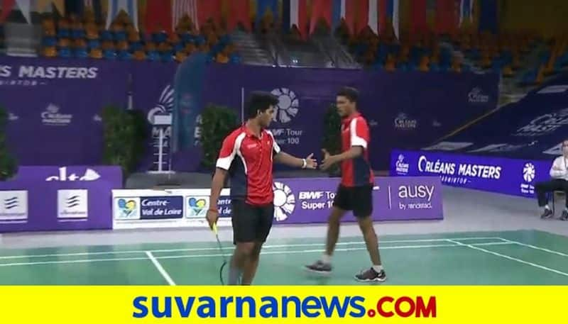 Orleans Masters Badminton Garaga Panjala lose hard Fought Final kvn