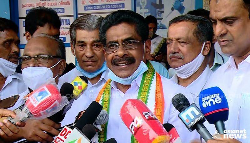 mullappally ramachandran against joyce george