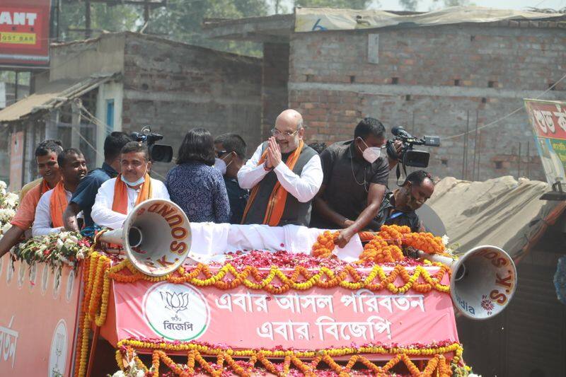 Mamata s defeat imminent to bring change in West Bengal: Amit Shah in Nandigram-dnm