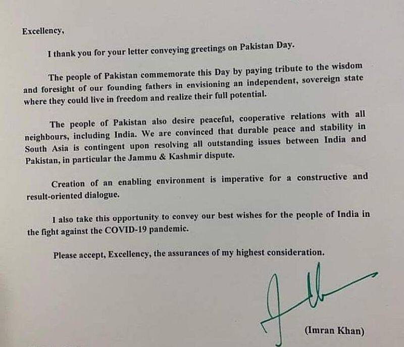 Imran Khan rakes up Kashmir in response to PM Modi's letter