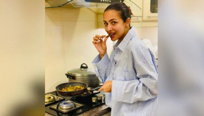 malaika arora shares cute pic of cooking through her instagram page