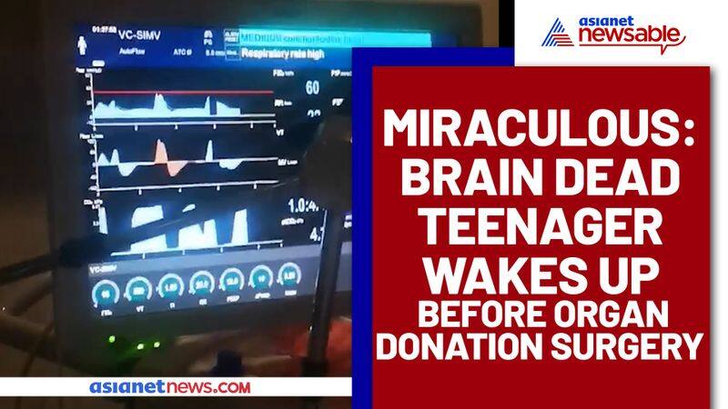 Brain dead teenager starts to breathe hours before organ donation surgery - gps