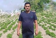 How Amresh Singh who couldnt study well now earns in lakhs as he cultivates medicinal plants