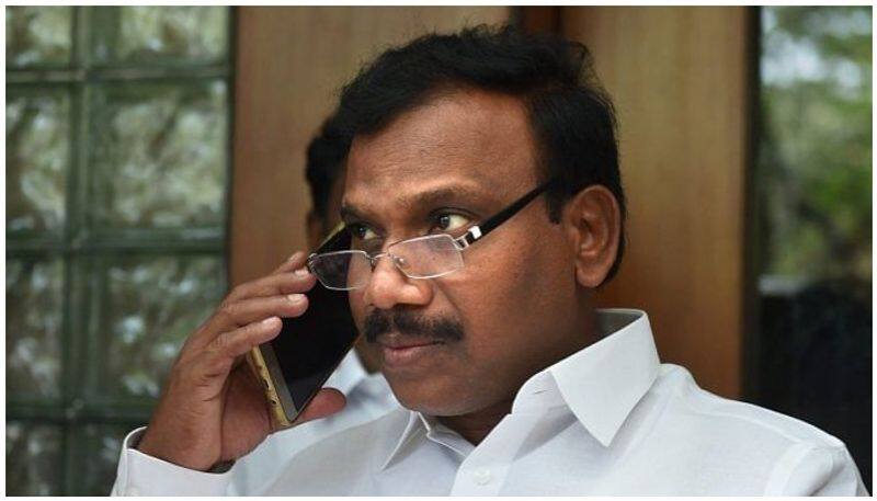 ec reprimands dmk leader a raja for violation of model code of conduct