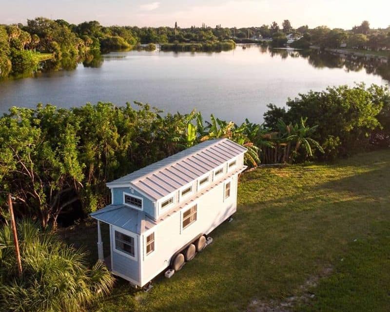 Tim Davidson practices minimalist life in a tiny home