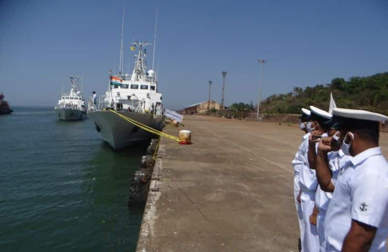 Most Advanced Ships to Coastal Security in Karwar grg