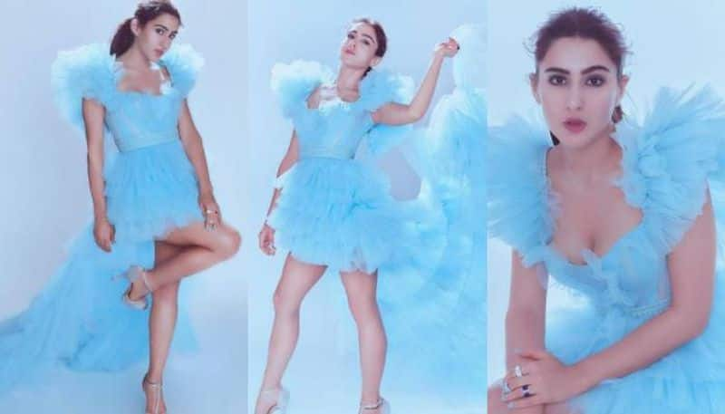 Sara Ali Khan in Rs 15 lakh blue gown