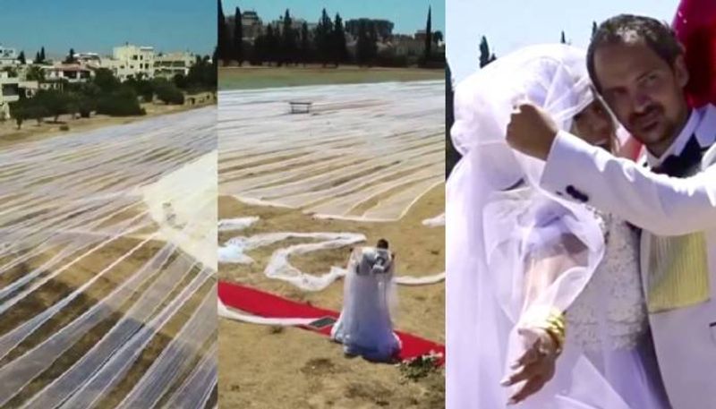 Woman Breaks Guinness World Record for Longest Veil Ever