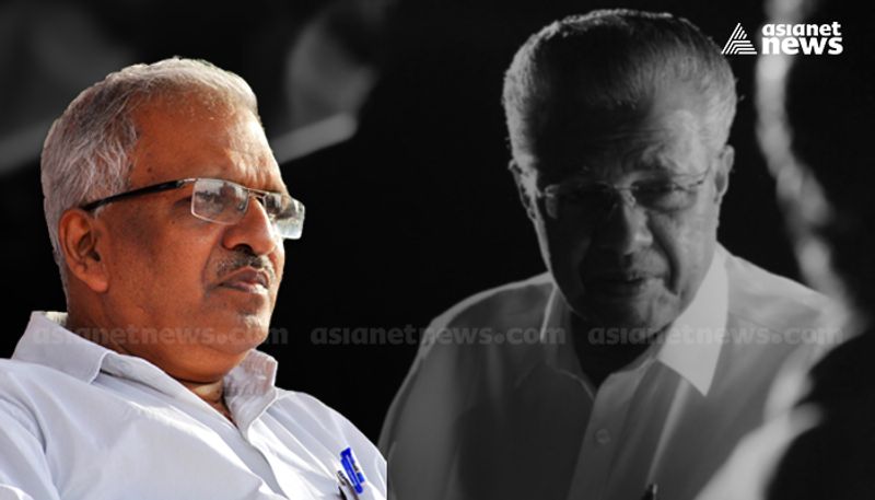 pinarayi vijayan on caption controversy and p jayarajan