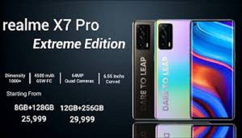 Realme X7 Pro Extreme Edition smartphone launched the phone is equipped with 12GB RAM and 256gb storage option