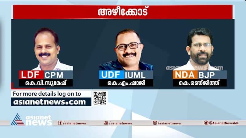 kerala election 2021 who will win in azhikode candidates about victory