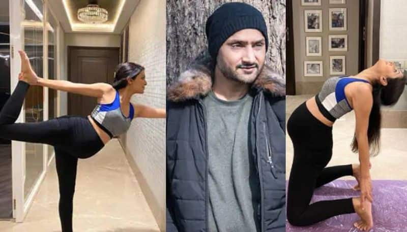 Pregnant Geeta Basra s Yoga Pics Viral