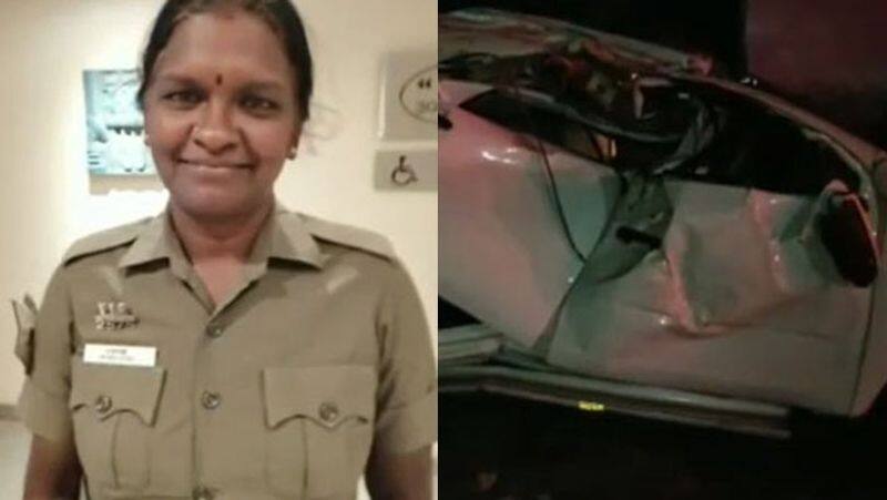 election flying squad car accident...female police dead