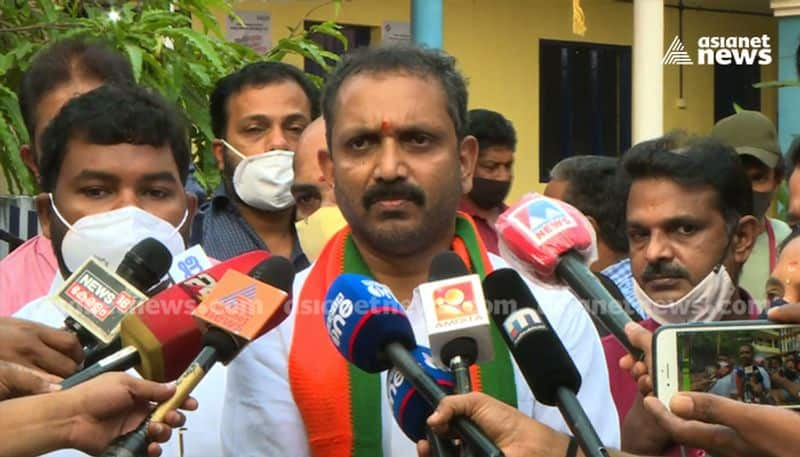 k surendran reaction after polling