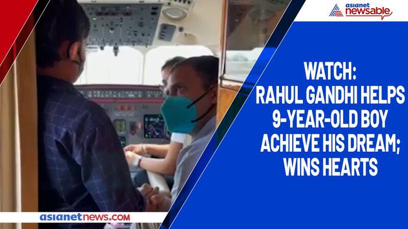 Watch Rahul Gandhi helps 9-year-old boy achieve his dream; wins hearts-tgy