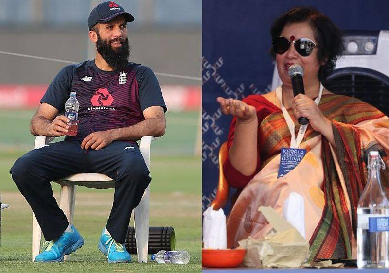 Taslima Nasreen sarcastic tweet against cricketer Moeen Ali backfires-VPN