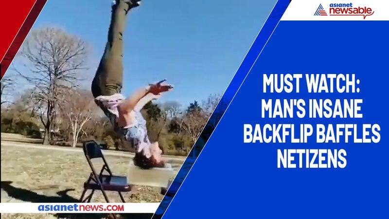 Must watch Man's insane backflip baffles netizens-tgy