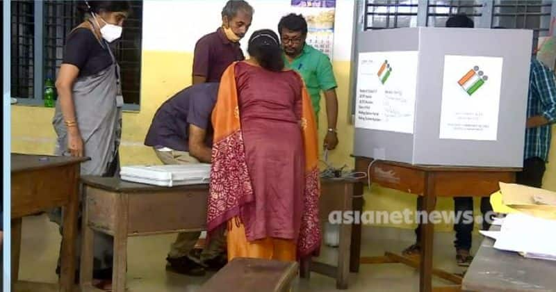 polling ends in kerala