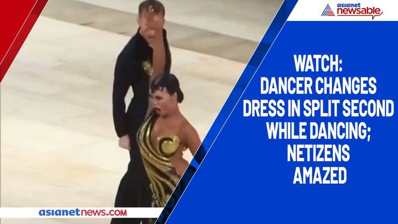 Watch Dancer changes dress in split second while dancing; netizens amazed-tgy