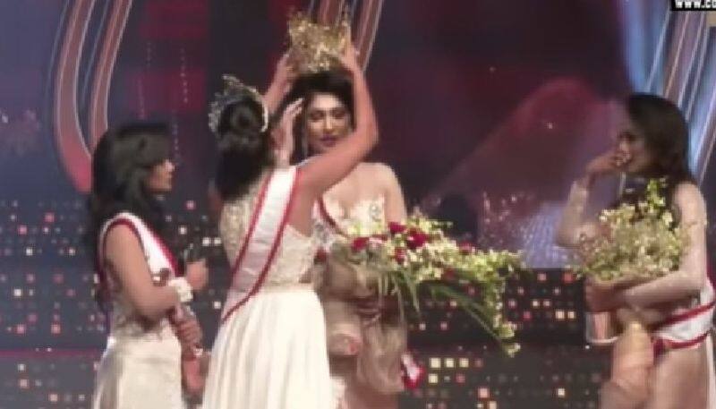 mrs sri lanka beauty pageant video goes viral