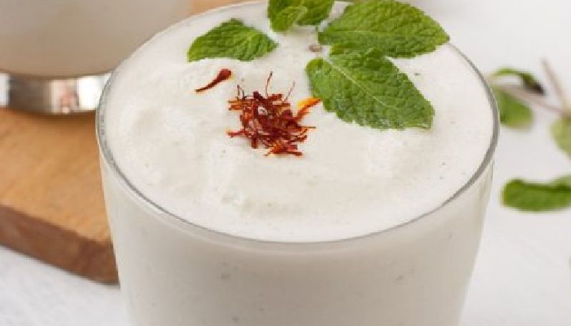 here is the recipe of sweet mint lassi