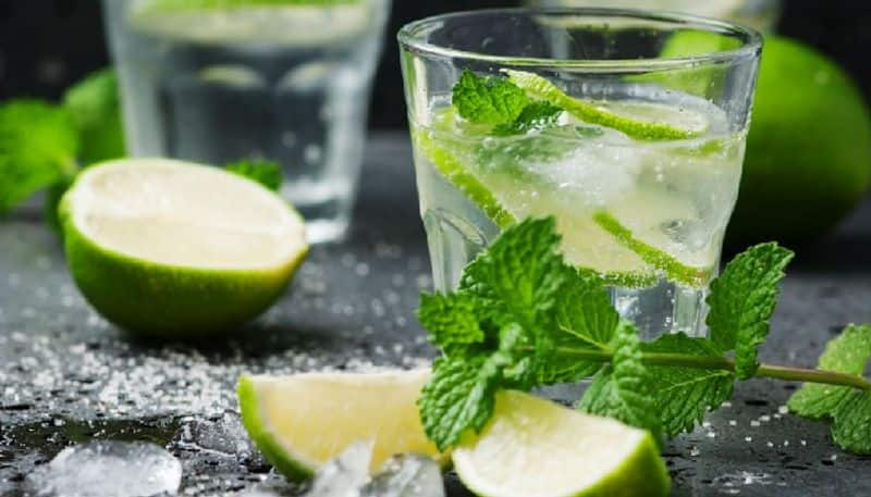 mint lemon cucumber water benefits in tamil