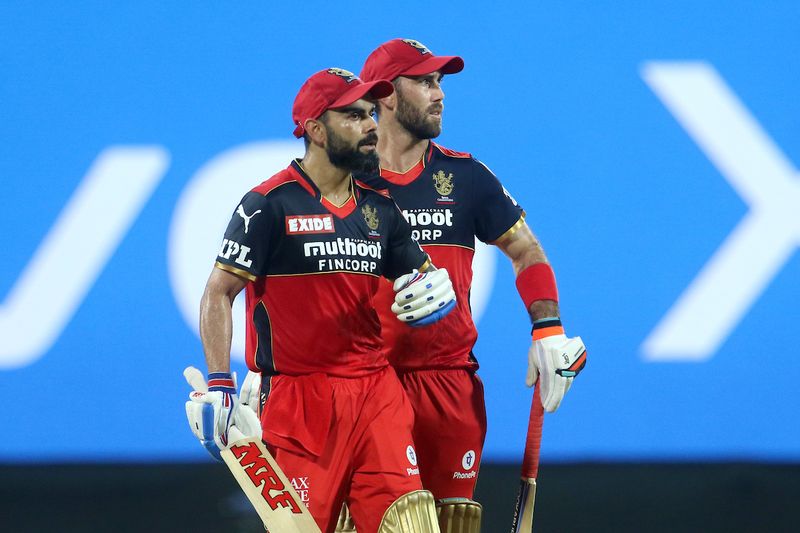 IPL 2021 RCB beat Mumbai Indians by 2 wickets in opening game chennai ckm