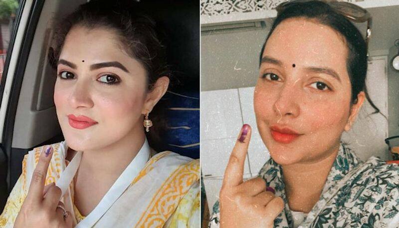 West Bengal election 2021: Subhashree Ganguly to Srabanti Chatterjee, celebs who have cast their vote ANK