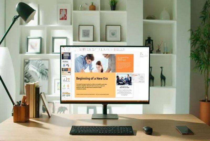 electronics brand samsung launched its all new smart monitor with an innovative and ott apps support