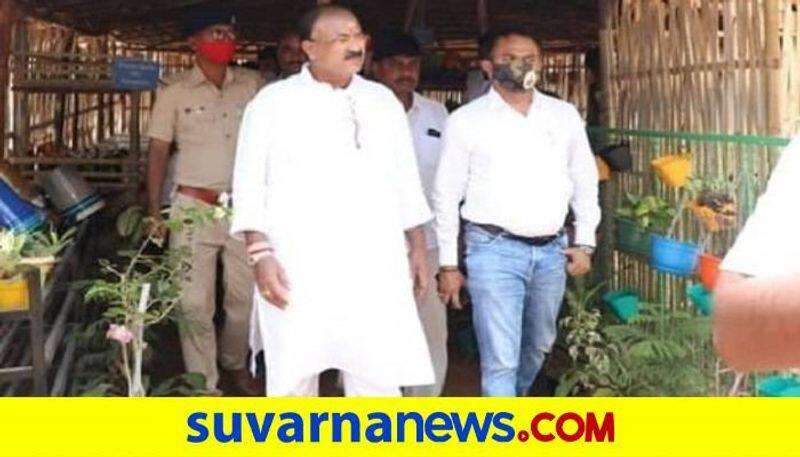 Minister Aravind Limbavali Visited Bandipur in Chamarajanagar grg